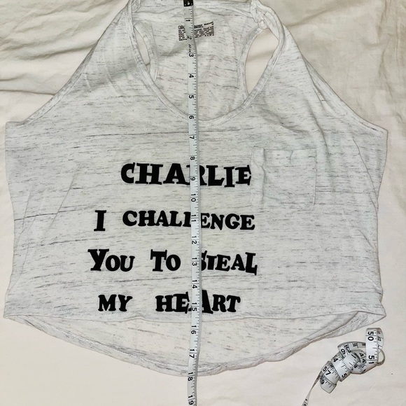 Funny Cropped Racerback - Picture 3 of 4